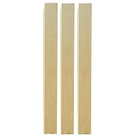 紫檀木 7898 床柱 (本)紫檀 上 3本口 No.10,38,7 ＼井上唐木～木の文化